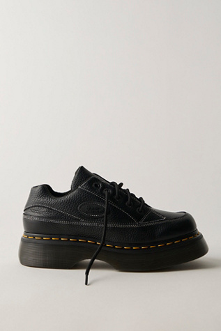 Женские туфли Dr. Martens Buzz Kit Oxfords, цвет: Чёрный — фото 3