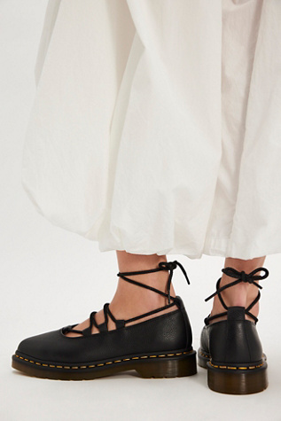 Женские туфли Dr. Martens Elphie II Wrap Mary Janes, цвет: Чёрный — фото 3