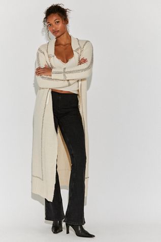 Understated Leather Moto Robe