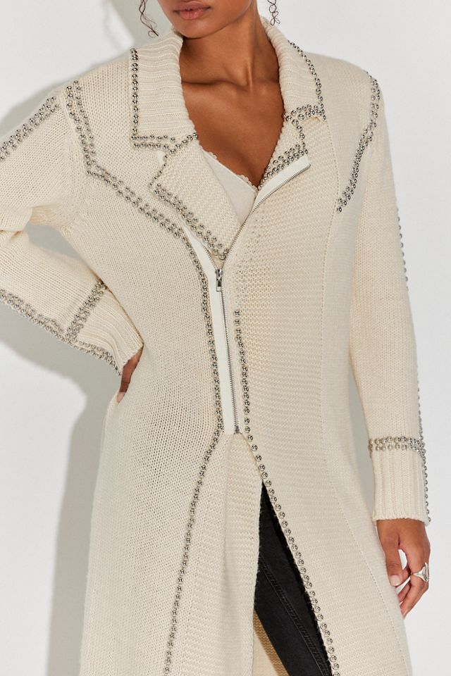 Understated Leather Moto Robe #2