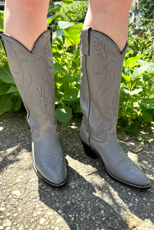 Vintage Deadstock Grey Acme Cowgirl Boots Selected by  display picture 3