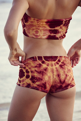 free-est Dixie Printed Swim Shortie - thumbnail 7