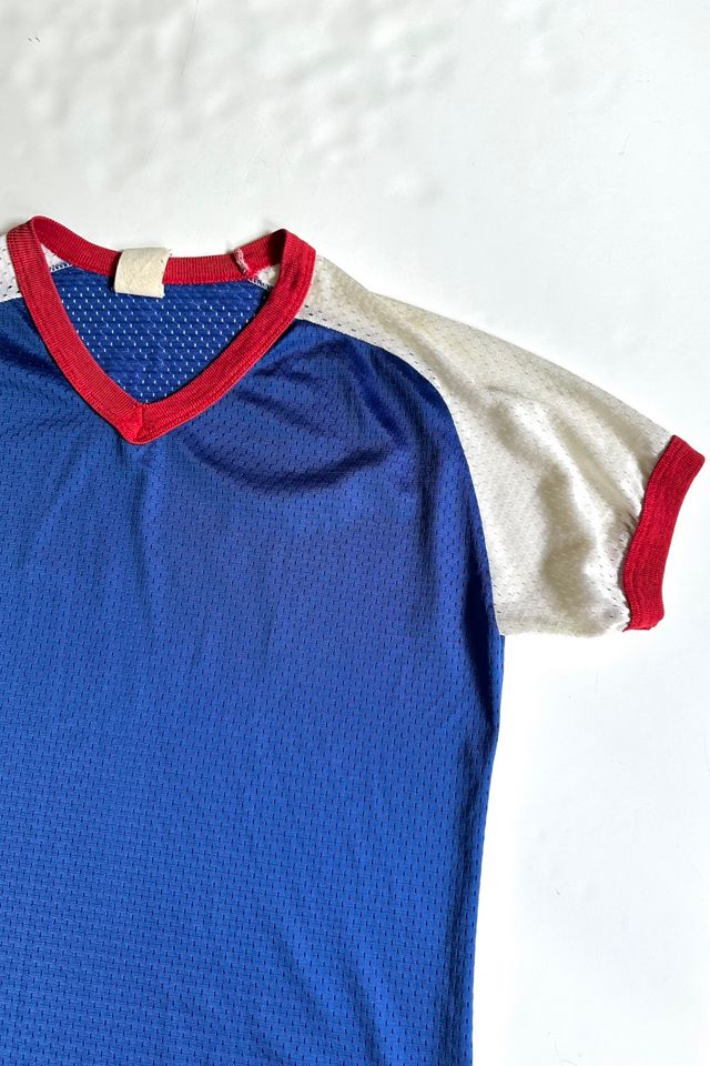 Vintage 1970s Nylon Mesh Athletic Shirt Selected by Cherry #2