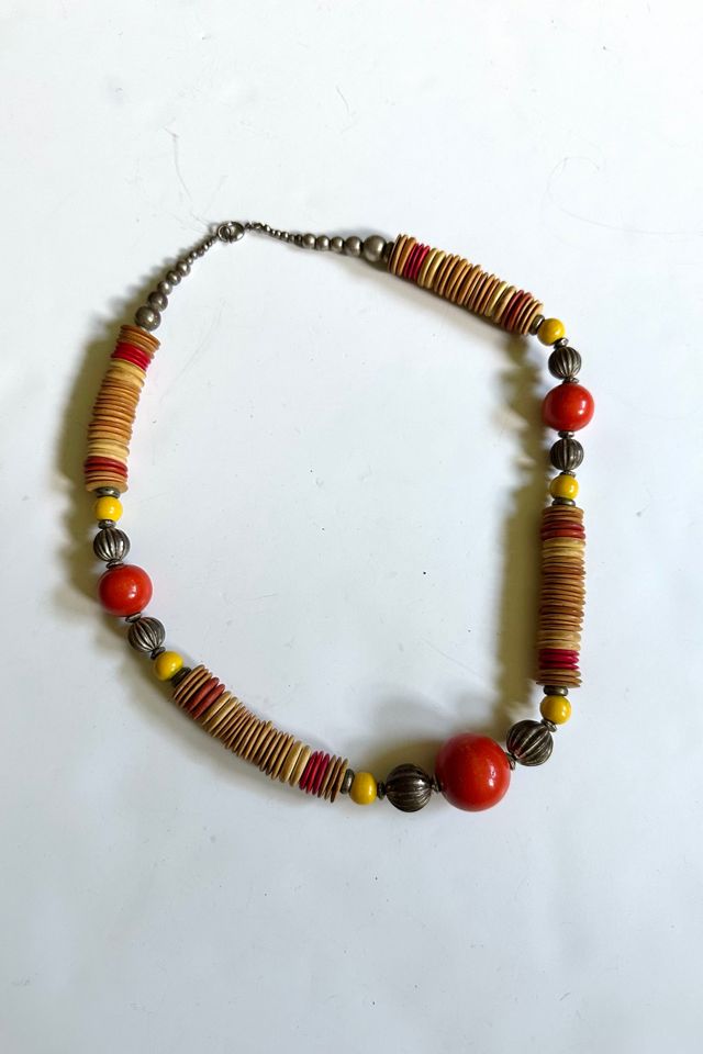 Vintage 1970s Multi Beaded Necklace Selected by Cherry #1