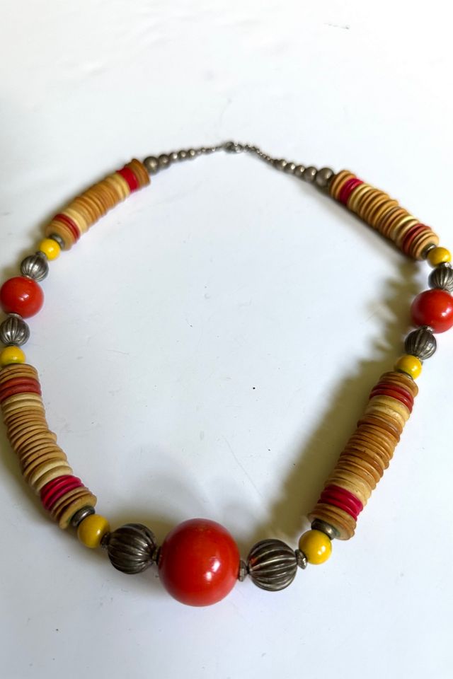 Vintage 1970s Multi Beaded Necklace Selected by Cherry #2