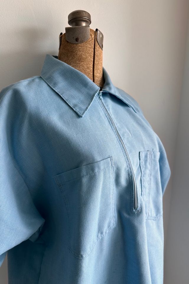 Vintage Ben Davis Blue Shirt Selected by KA.TL.AK #2