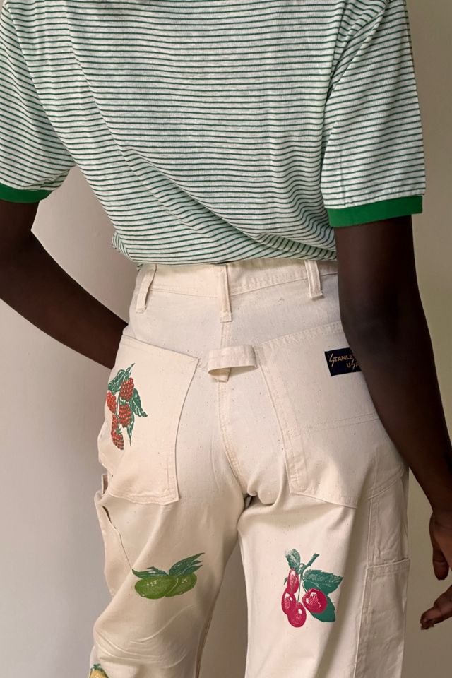 Vintage 1970's Fresh Produce Painter Pants Selected By Afterlife Boutique #1