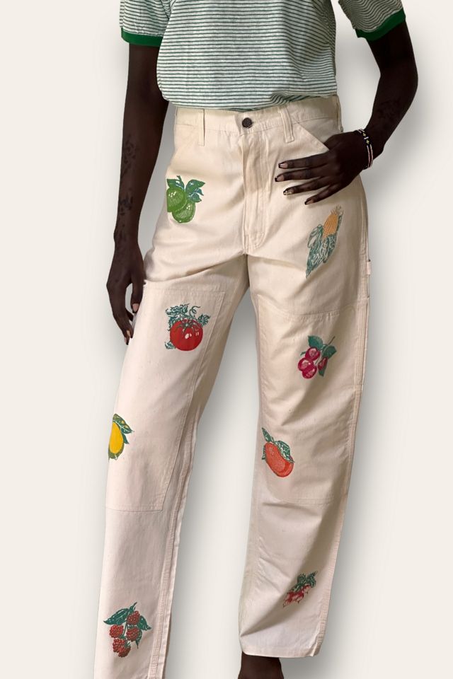 Vintage 1970's Fresh Produce Painter Pants Selected By Afterlife Boutique #3