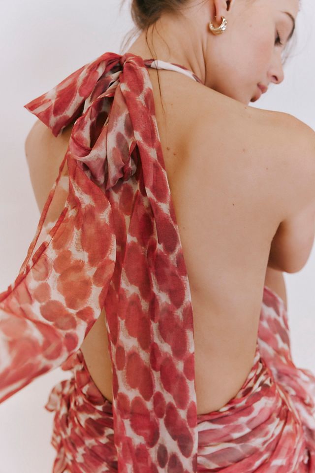 Bardot Mave Halter Neck Mini Dress #3