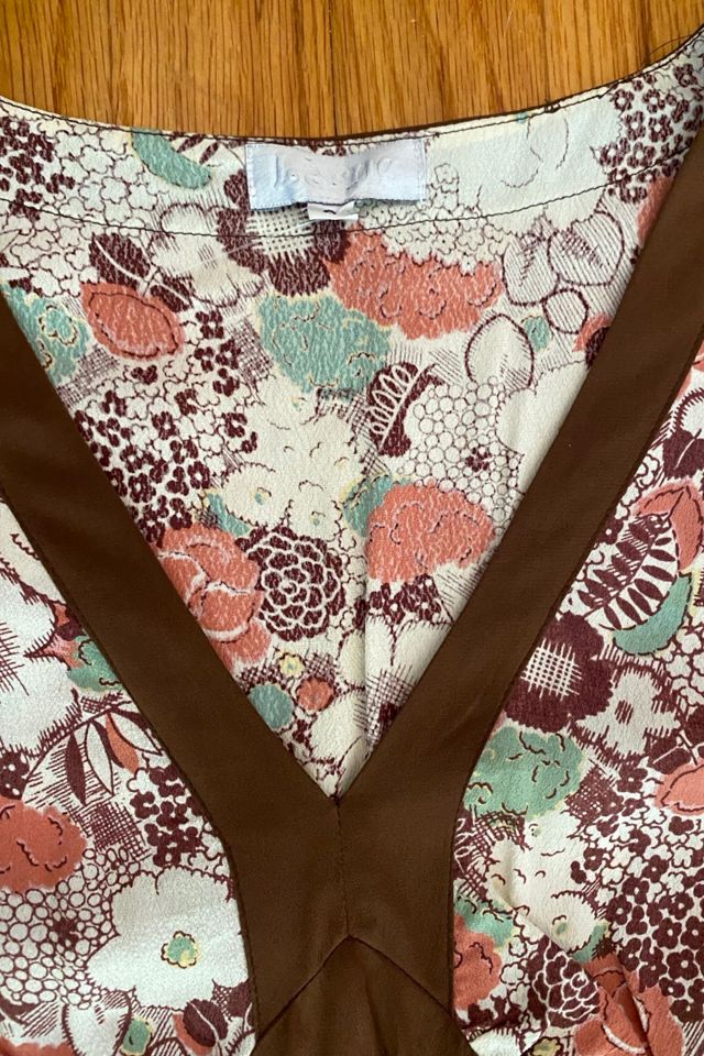 1990s Floral Rayon Bias Cut 40s Inspired Dress Selected By Ritual Vintage #3