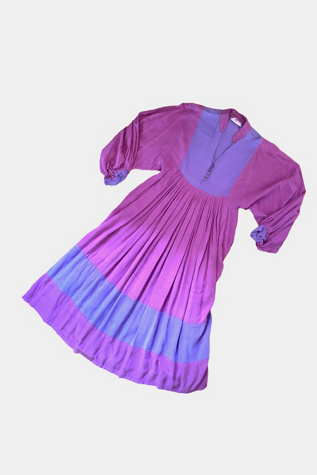 1970s Elderberry Billowy Samsara Peasant Dress Selected By Ritual Vintage