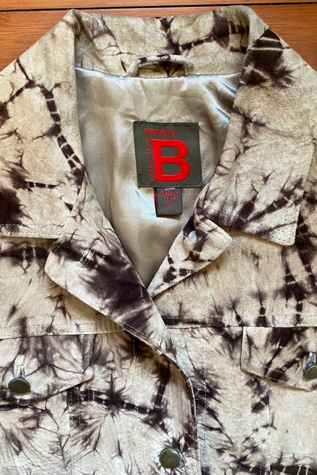 1990s Tie Dye Suede Jacket Selected By Ritual Vintage #2