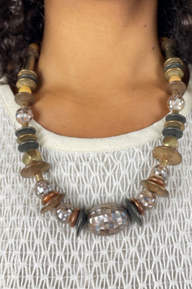 Vintage Chunky Bead Necklace Selected By Ankh By Racquel #1
