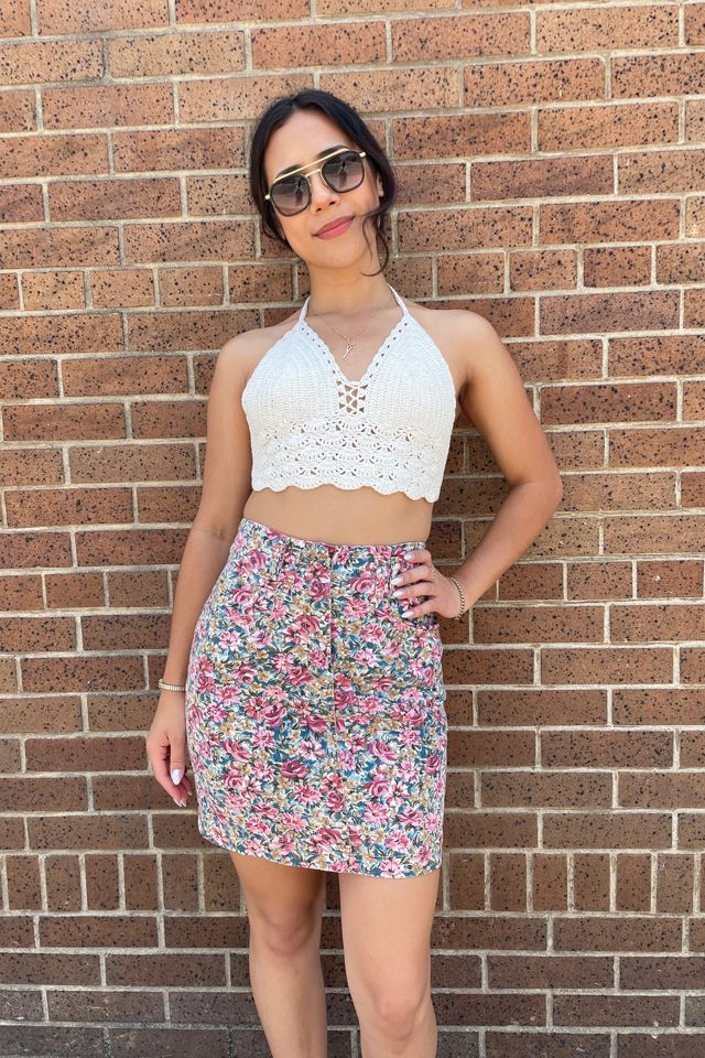 VintageY2K Rampage Floral Mini Skirt Selected by FernMercantile #1