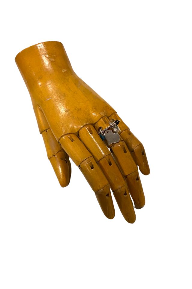 Vintage 1990s Dangle Hearts Ring Selected by BusyLady Baca & The Goods #1