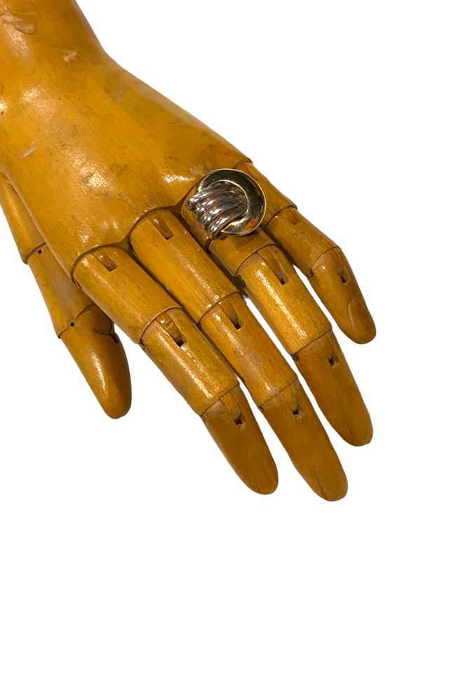 Vintage 14k & Sterling Buckle Ring Selected by BusyLady Baca & The Goods #1