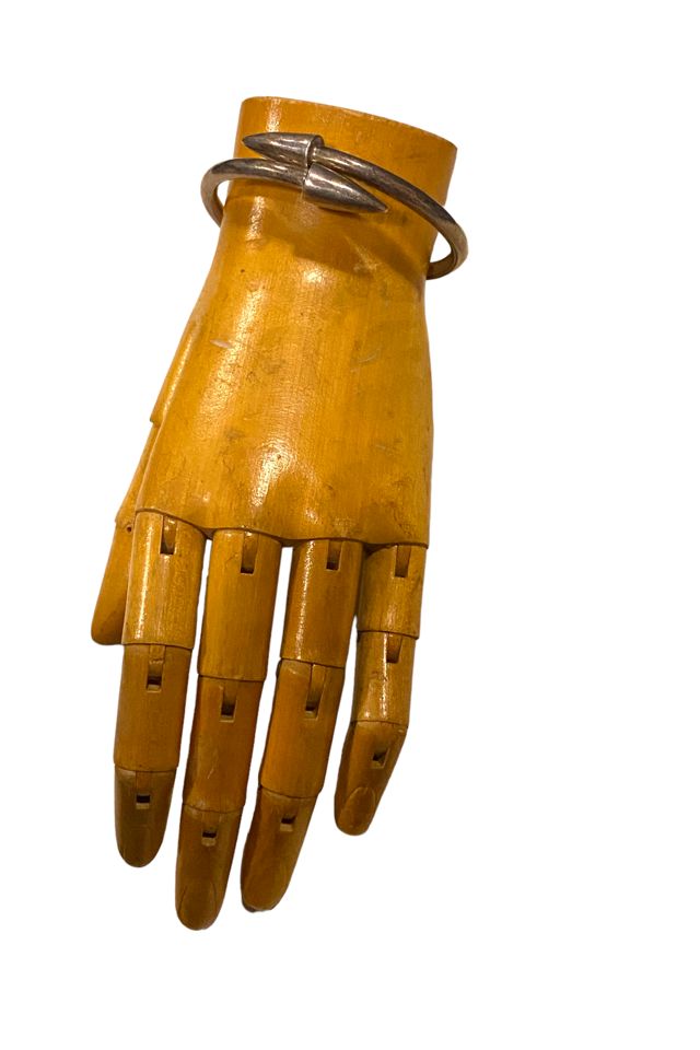 Vintage 1980s Sterling Silver Arrow Bracelet Selected by BusyLady Baca & The Goods #1