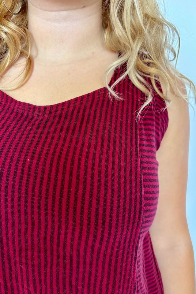 Vintage Striped Day Dress Selected by Atlantic Vintage #2