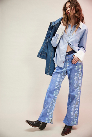 Free People ★ Mandinga Denim Tronco Jeans 94128204_049_a
