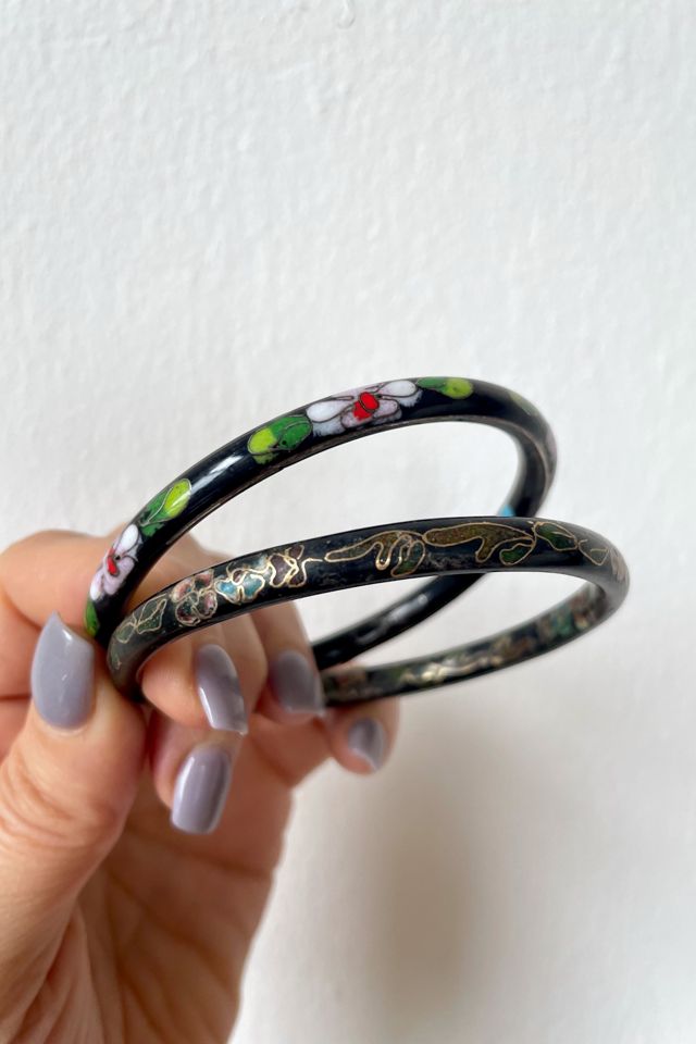 Vintage Cloisonné Bracelet Set Selected by MARMALADE #1