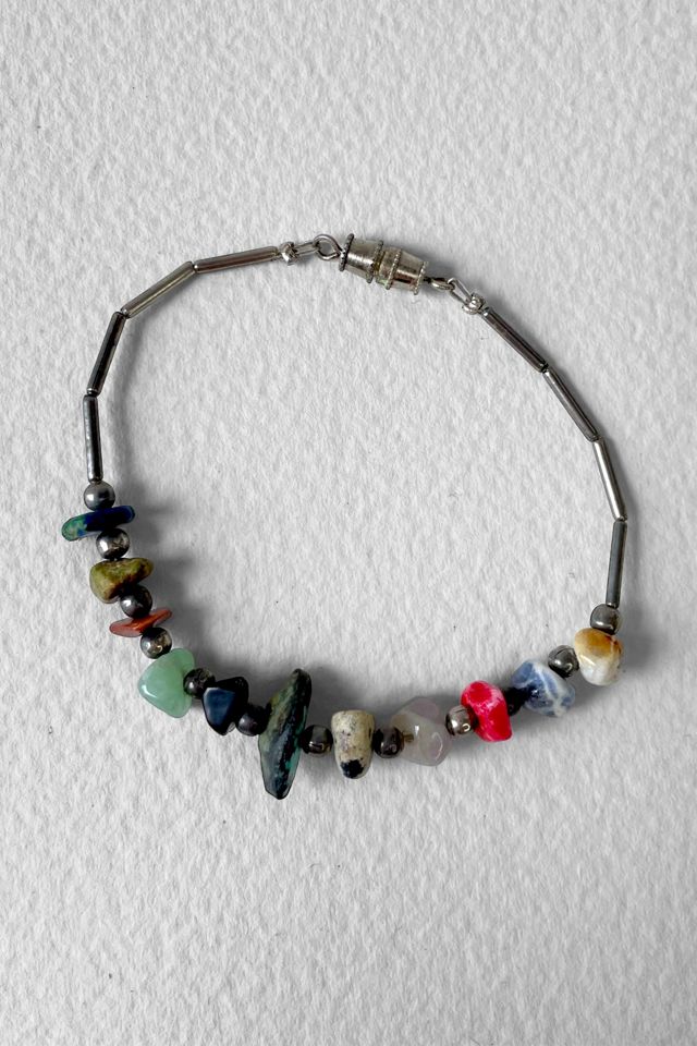 Vintage Silver Polished Pebbles Bracelet Selected by MARMALADE #2