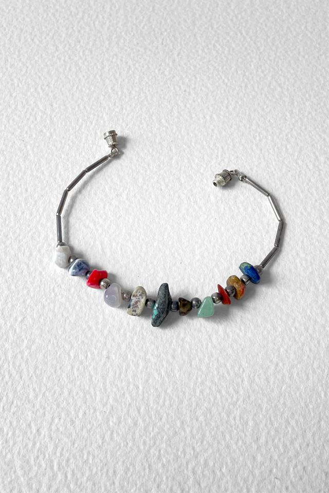 Vintage Silver Polished Pebbles Bracelet Selected by MARMALADE #3