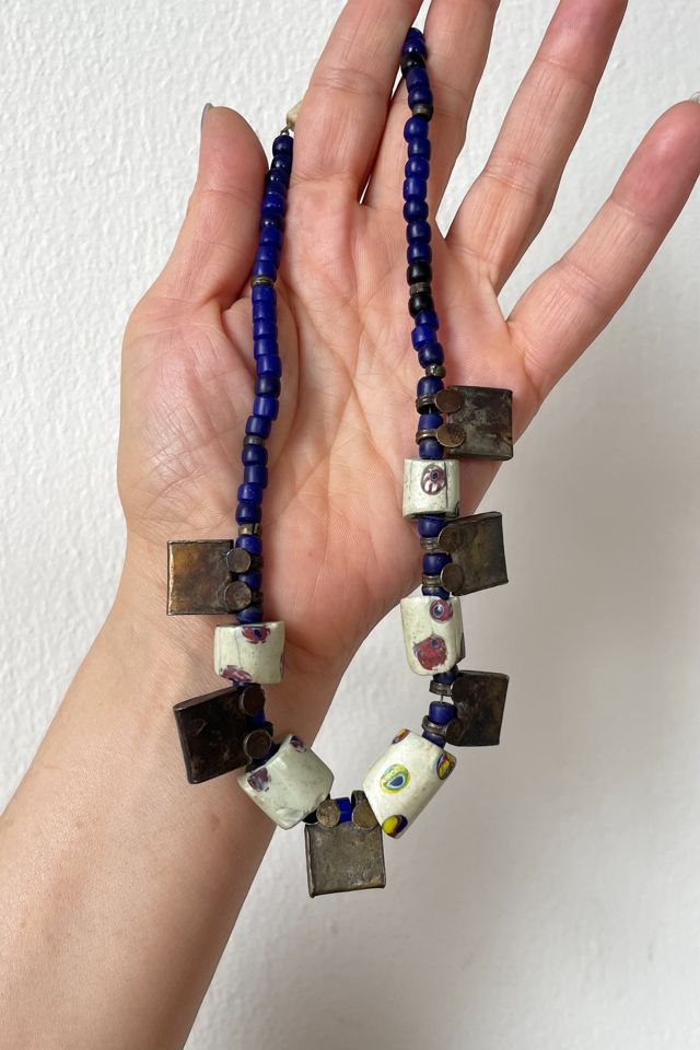 Antique Glass Trade Bead Necklace Selected by MARMALADE #2