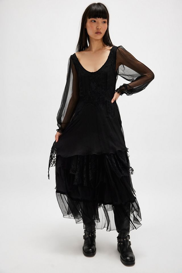 Nigel Preston Lace Tiered Dress #2
