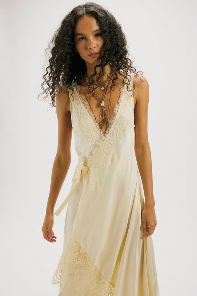 Nigel Preston Soho Wrap Midi Dress | Free People