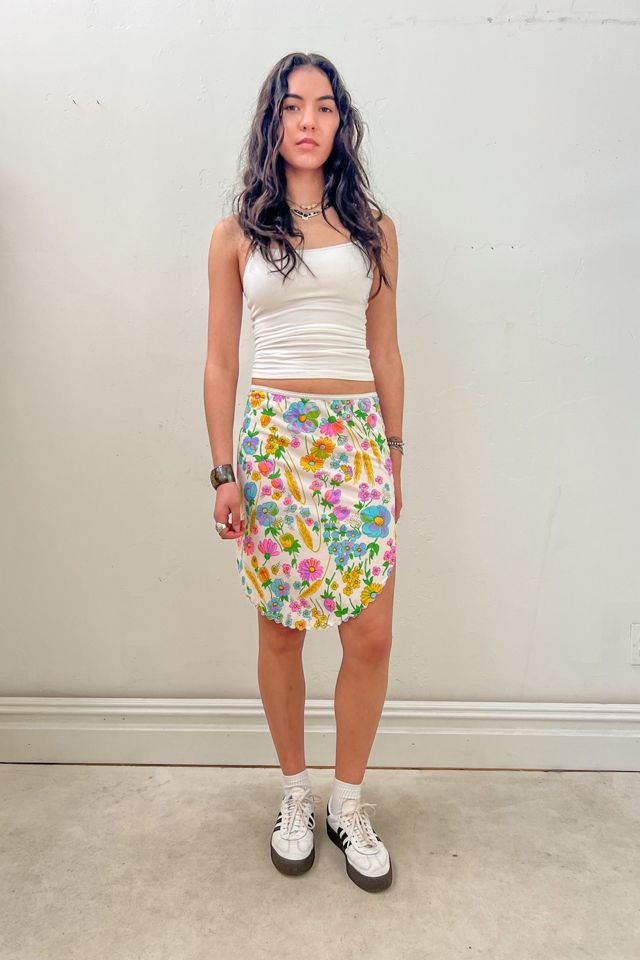 Vintage Flowers Slip Skirt Selected by Anna Corinna #1
