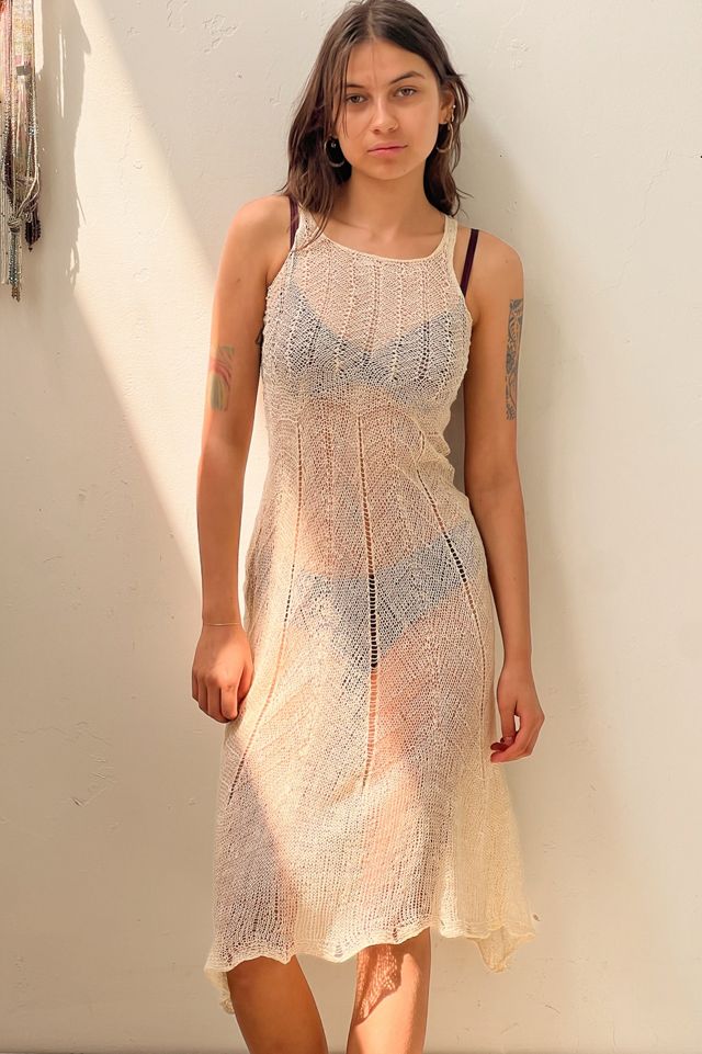 Ivory tank dress best sale