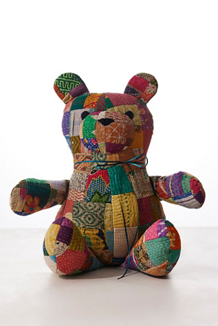 Vintage Patched Quilt Bear at Free People