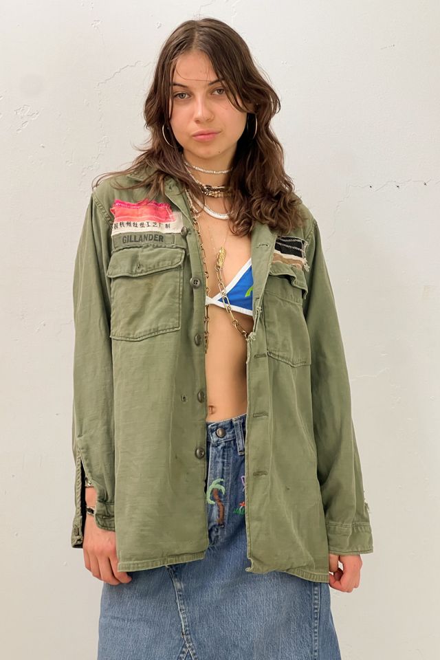 Anna Corinna Reworked Vintage Army Hood
