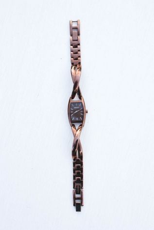 Y2K Vintage DKNY Bronze Watch Selected By Moons + Junes Vintage
