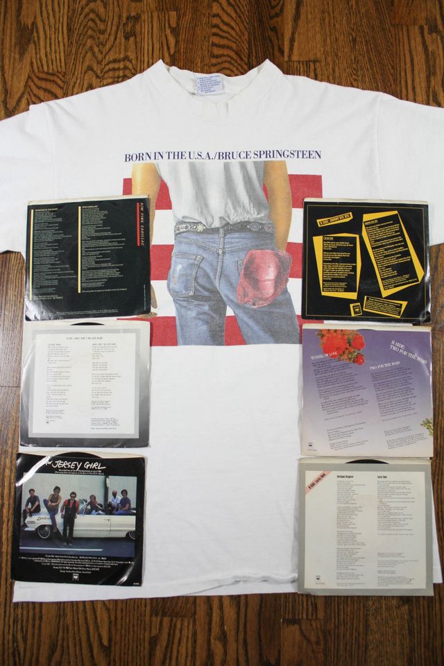 1984 Bruce Springsteen Tee & Keepsake Record Bundle Selected By Moons + Junes Vintage #1
