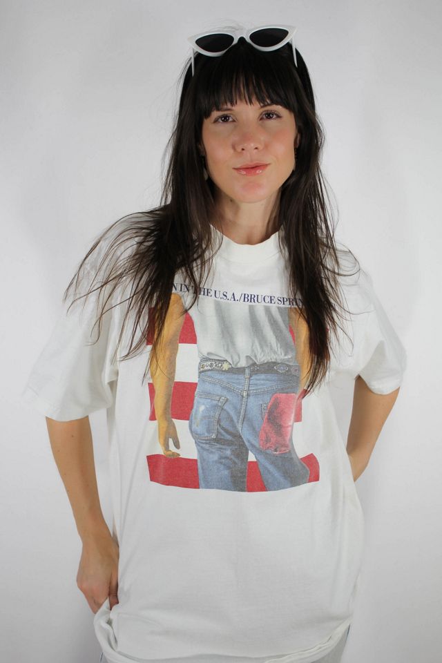 1984 Bruce Springsteen Tee & Keepsake Record Bundle Selected By Moons + Junes Vintage #2