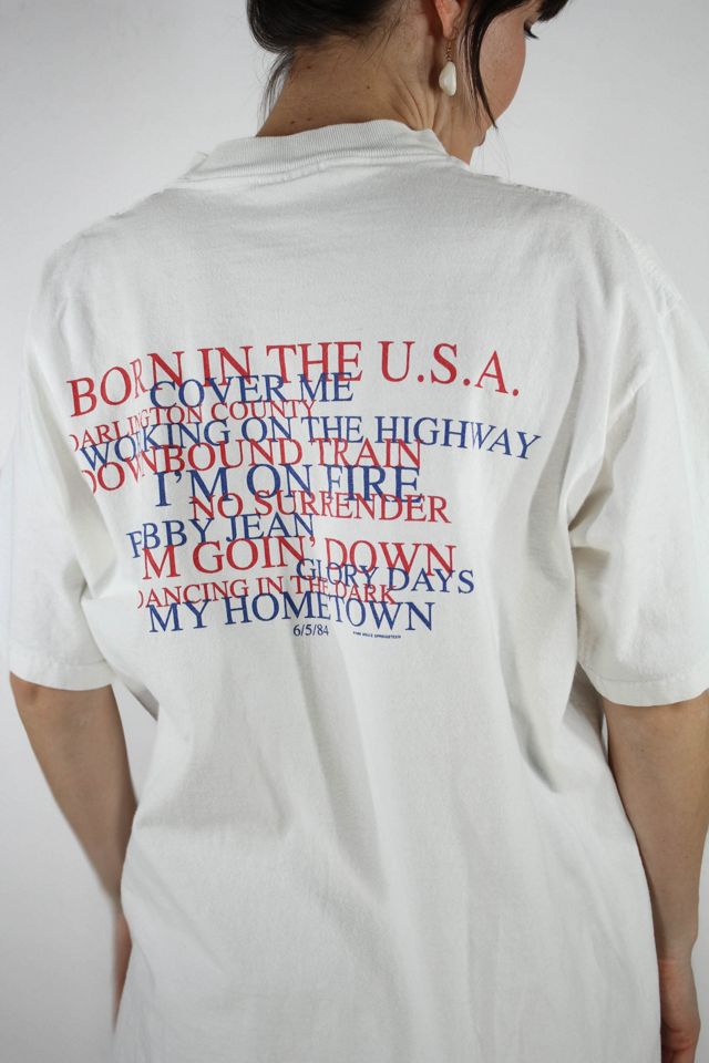 1984 Bruce Springsteen Tee & Keepsake Record Bundle Selected By Moons + Junes Vintage #3