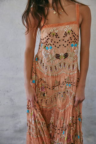 Free people tiered maxi dress best sale