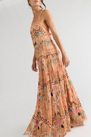 Robe longue Goldie