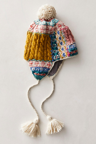Женский головной убор French Knot Brimfield Earflap Trapper Hat, цвет: Белый — фото 5