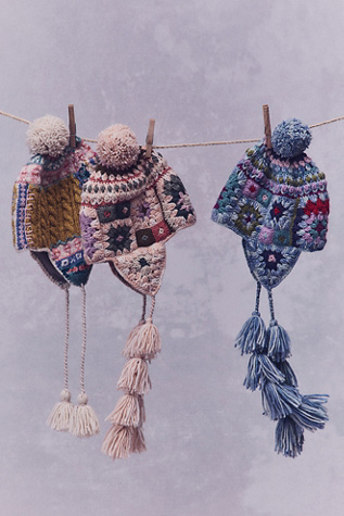 Женский головной убор French Knot Brimfield Earflap Trapper Hat, цвет: Белый — фото 6