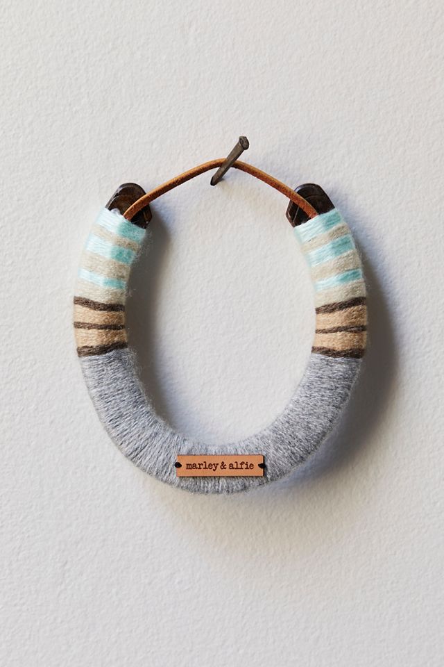 Yarn Wrapped Horseshoe #2