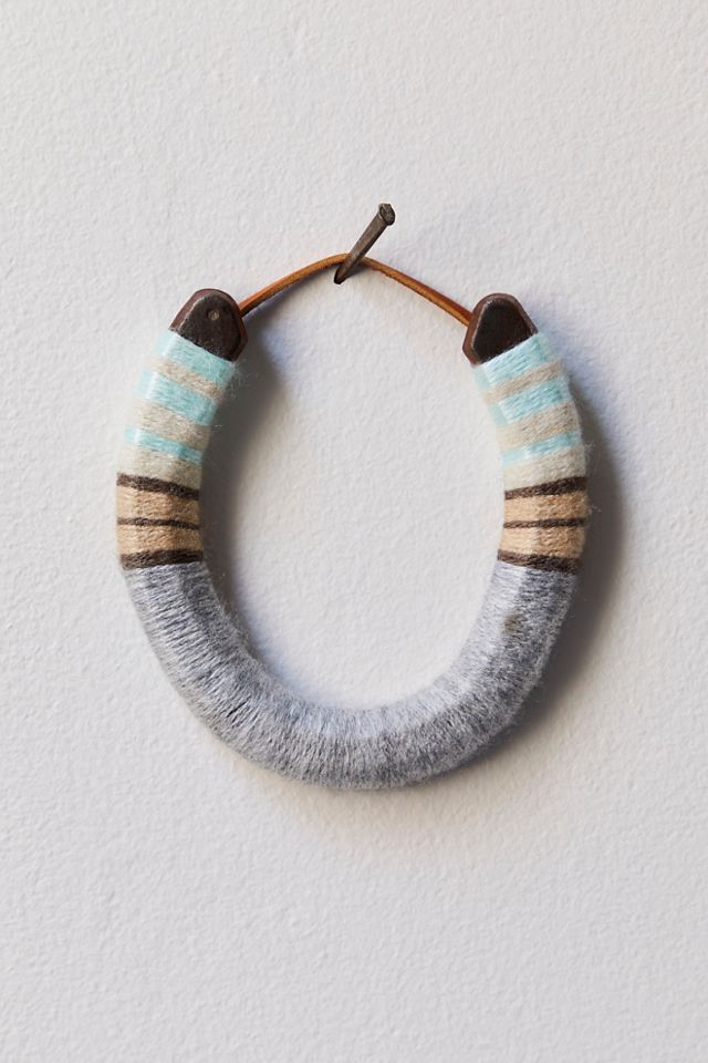 Yarn Wrapped Horseshoe #1