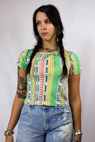 Vintage Bird Blouse Selected by Black Shag Vintage