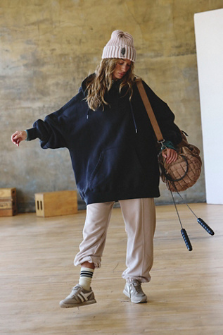 A Cut Above Snap Hoodie by FP Movement at Free People, Black, XS