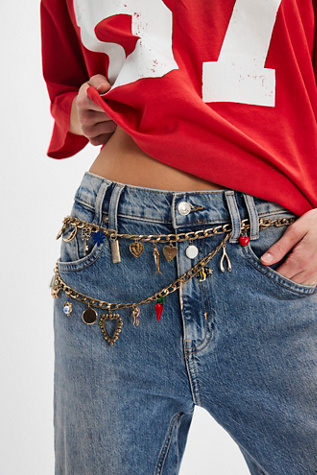 Free People Friday I’m In Love Metal Chain Belt NWT Free People | Accessories | Free People Friday Im In Love  main image 2