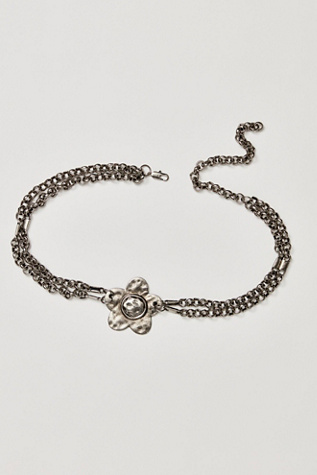 Sweet Escape Chain Belt by Free People in Silver