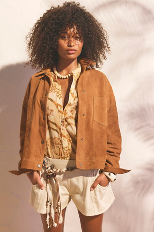 We The Free Opal Swing Suede Jacket | Free People