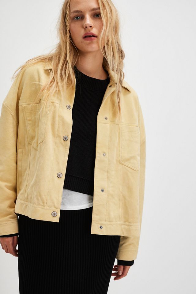 We The Free Opal Swing Suede Jacket #7