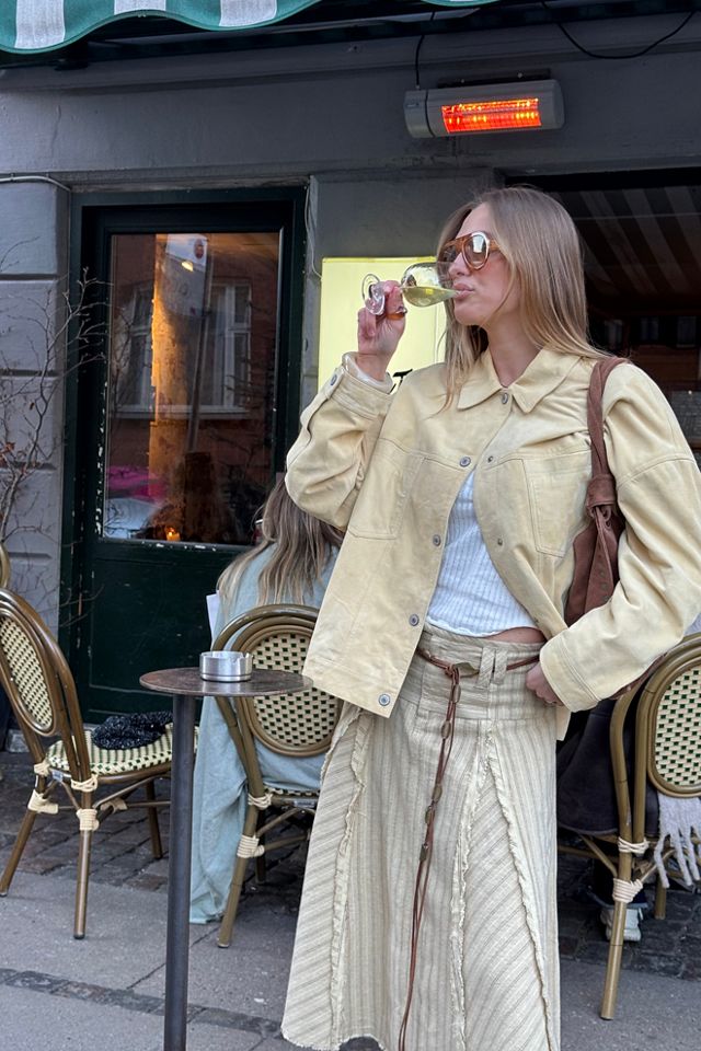 We The Free Opal Swing Suede Jacket #9